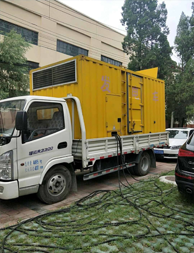 华容发电车出租-柴油发电机组排烟系统设计要求及其考虑因素