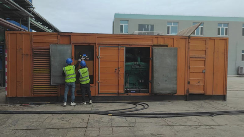 华容如何检查柴油发电机组的机油油位？